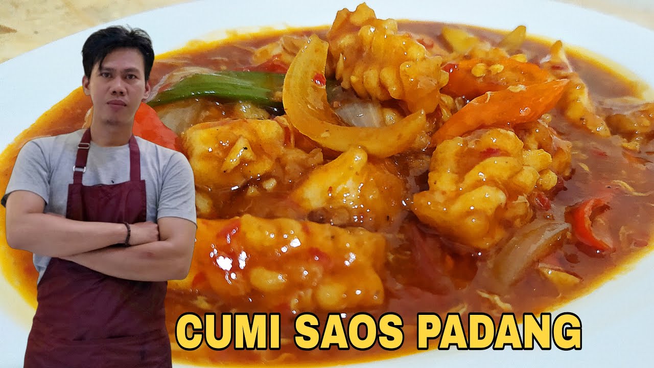 cumi saos padang, style chinese food | ala nanang kitchen