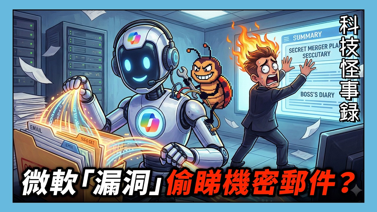 【科技怪事錄】顯卡技術將停滯五年？微軟漏洞偷睇用家機密？蘋果無自家 AI 反而更慳錢？(科技雜碎 EP319B)