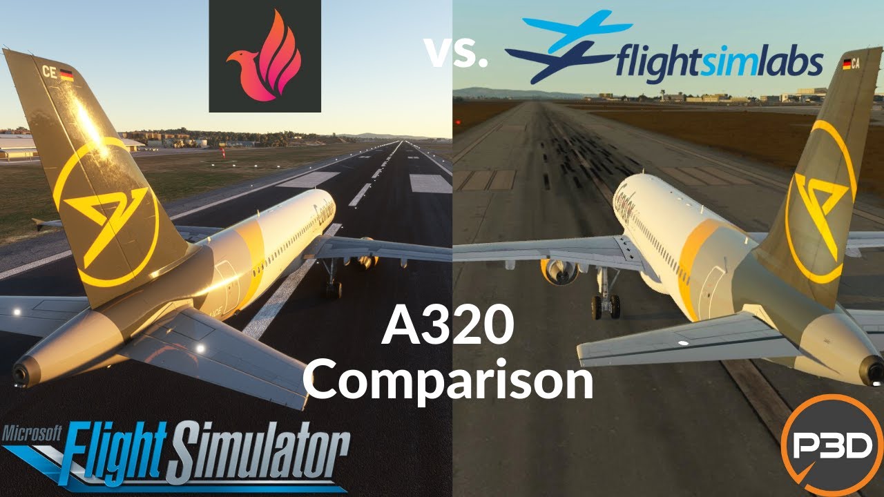FSlabs (P3D) vs. Fenix (MSFS) - A320 Comparison