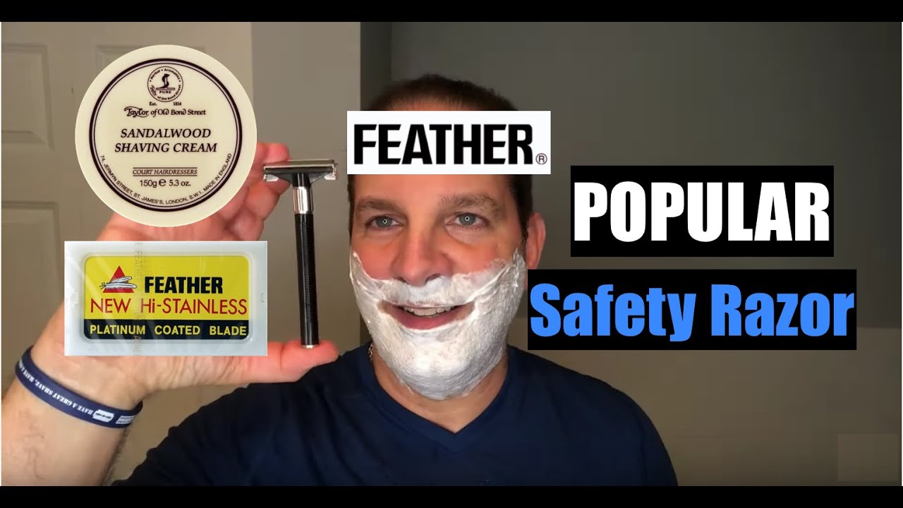 Feather ПОПУЛЯРНАЯ бритва для бритья и обзор Geofatboy