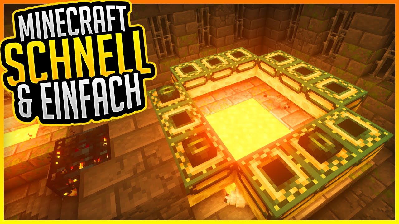 Endportal finden! (Tutorial) ✨ Minecraft Schnell und Einfach #10 ✨ ErikOnHisPeriod