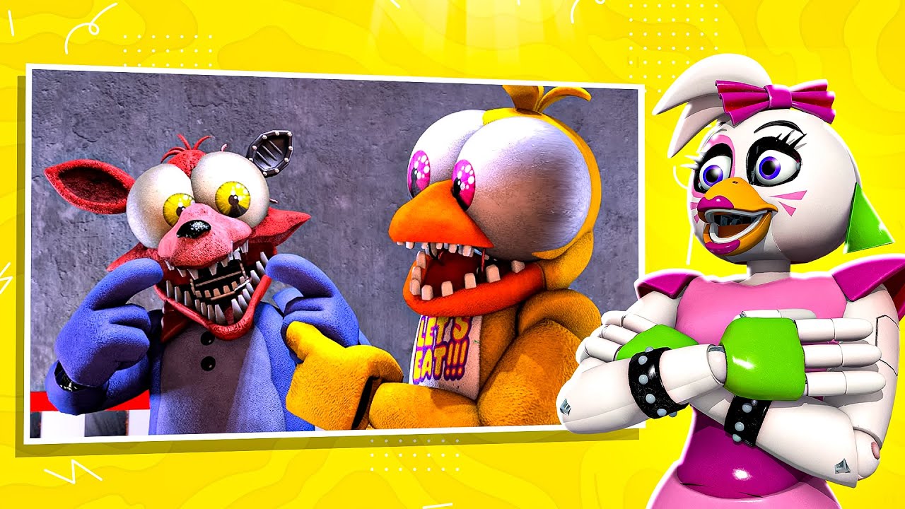 Funny FNAF Animations React Glamrock Chica