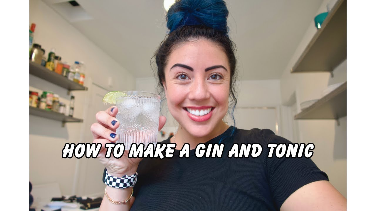 How To Make A Gin and Tonic | Cocktail Recipes|