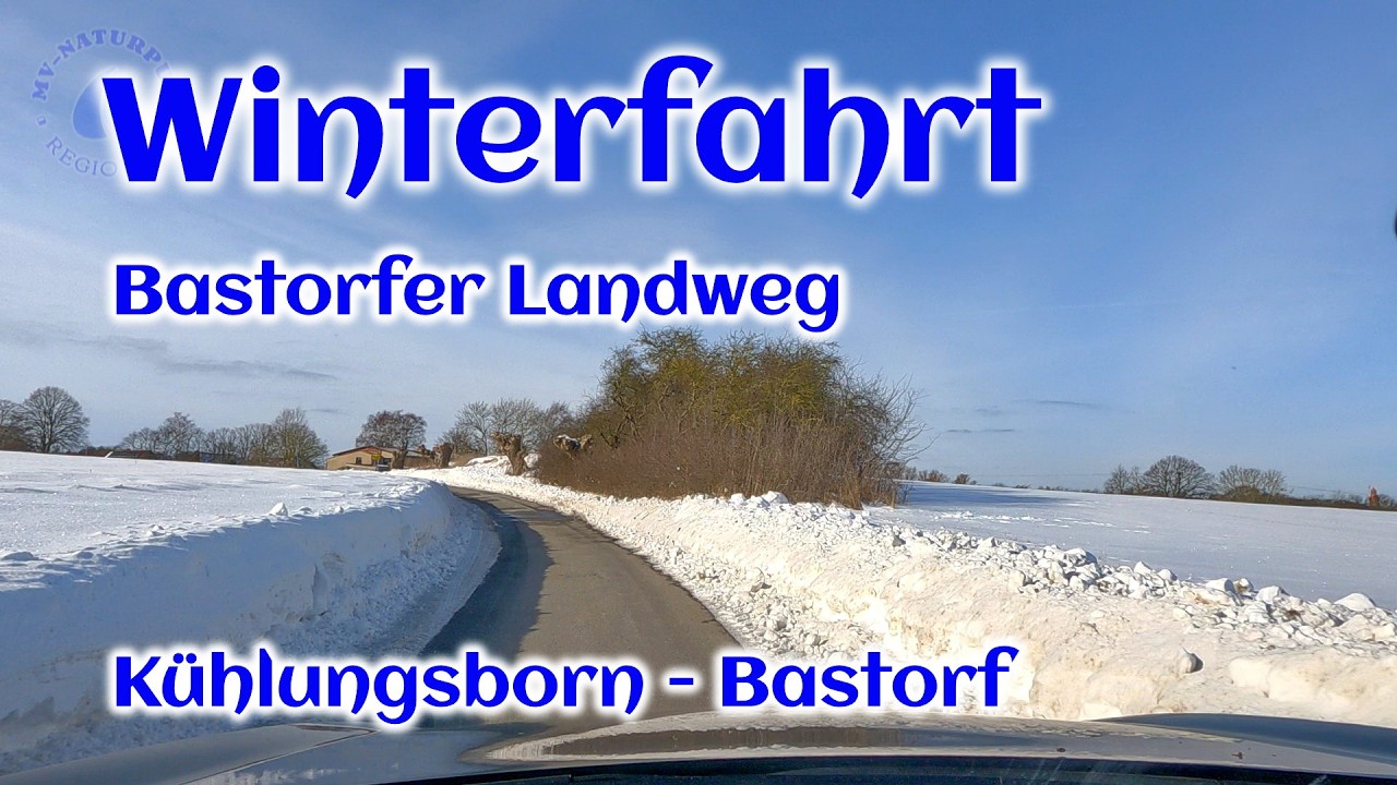Bastorfer Landweg - Winterfahrt