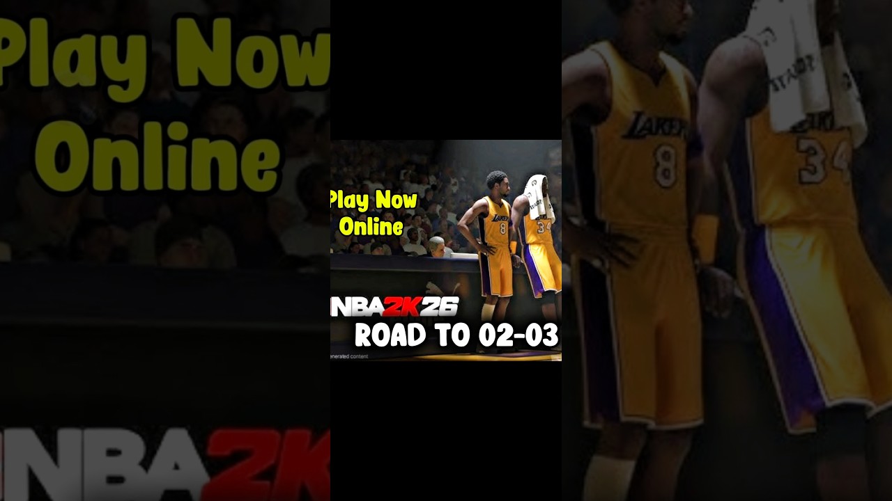 #NBA2k26 Grind for 02-03 Lakers in Play Now Online. #nba #LiveStreaming #NintendoSwitch2 mn