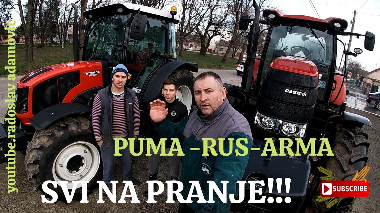 PUMA-RUS-ARMA : SVI NA PRANJE !!! ; CASE PUMA 155 -RUS 892-ARMA 1104: EVERYONE WASH !!!