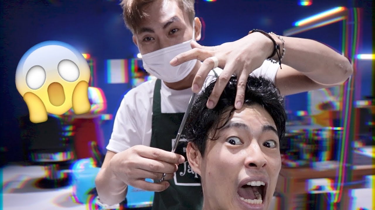 JAPANESE GETS HAIR CUT IN THE PHILIPPINES!!!!