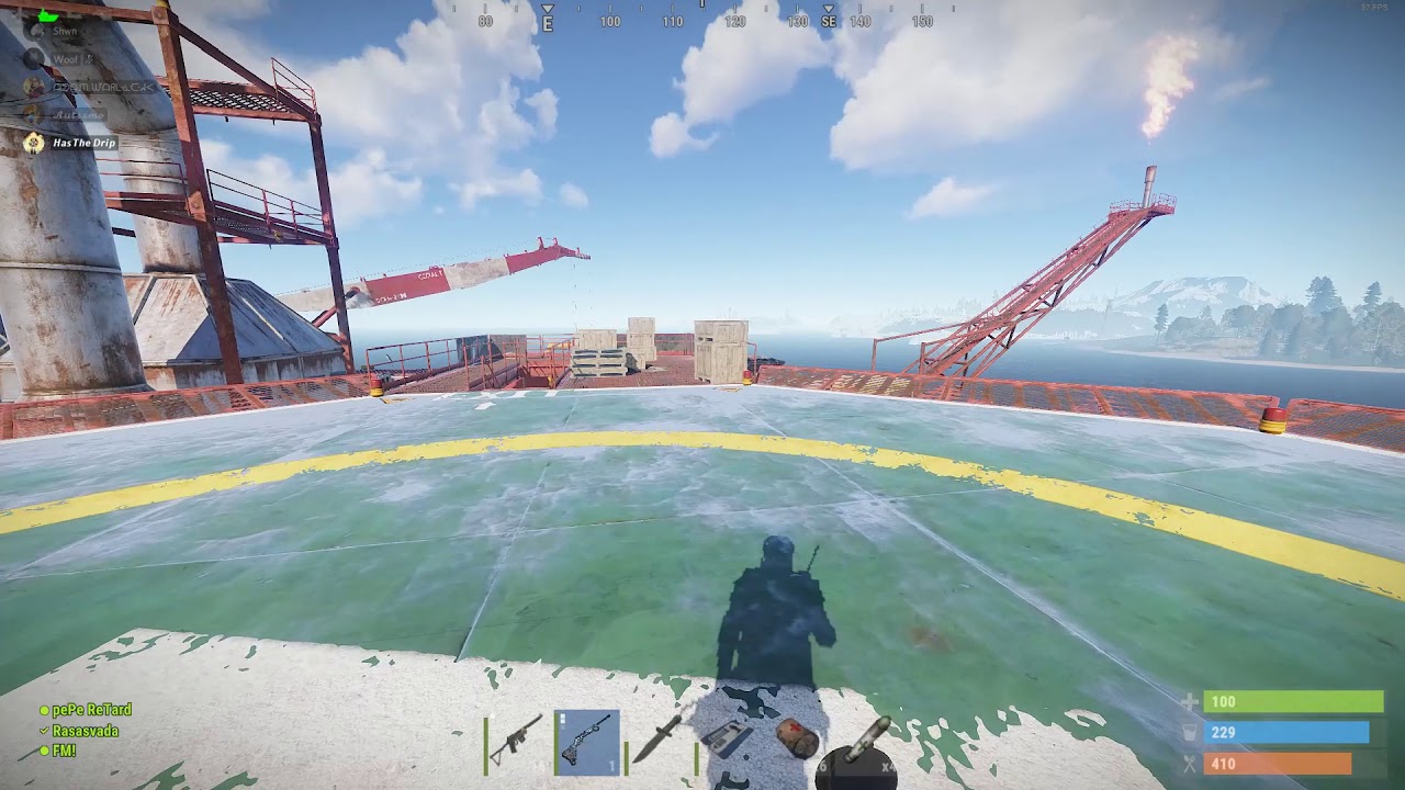 Rust  Intense Oil Fight
