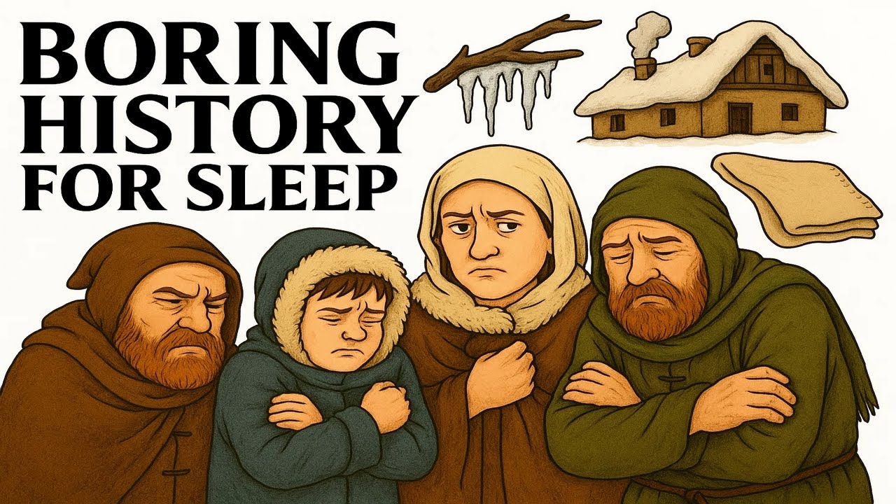 How Medieval Peasants Survived in Harsh Winters | Boring History For Sleep