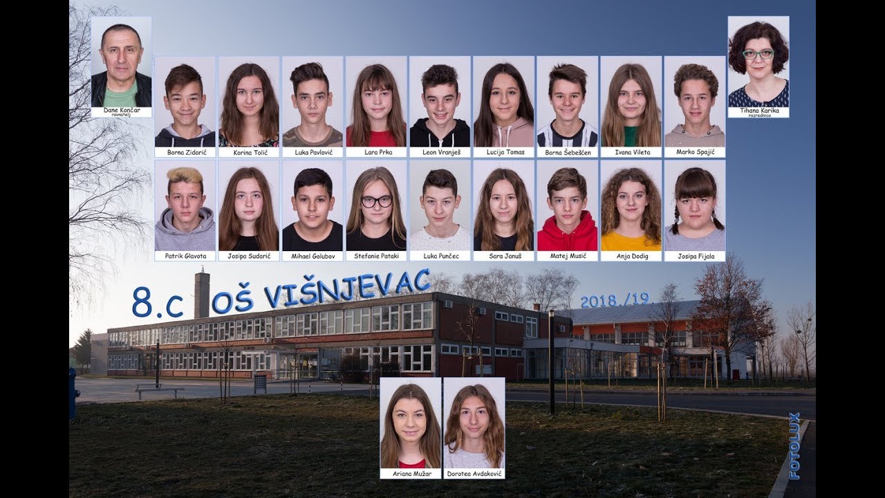 Osnovna škola Višnjevac godišnjak 8.c školska godina 2018./2019.