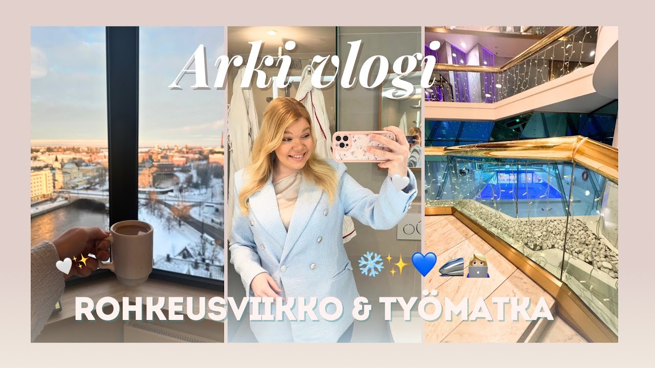 ROHKEUSVIIKKO, TY&Ouml;ASU INSPO, NORMAL OST.EST JA TUU MUN MUKAAN TY&Ouml;MATKALLE ✨🦋| nellarosaliina