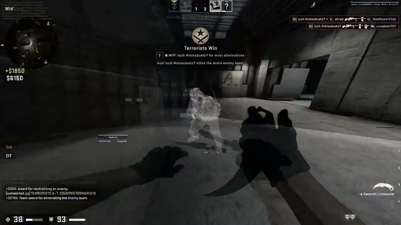 hvh highlights ft. gamesense / wraith update