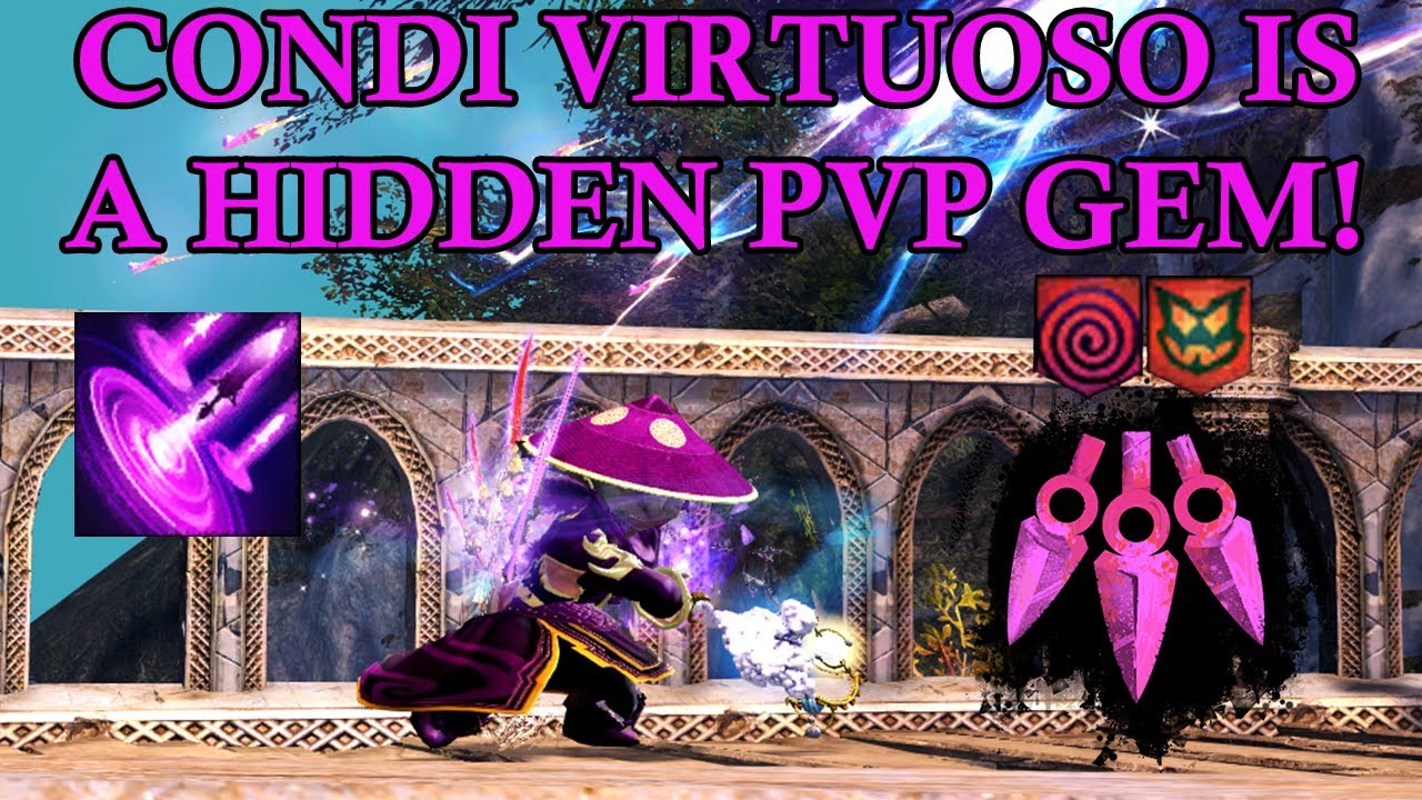 GW2 PvP Guide // Condi Virtuoso and Ranked Commentary!