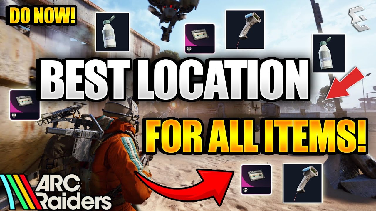 ARC Raiders Где найти лабораторные реагенты, взломанные биосканеры и антисептики + МНОГОЕ ДРУГОЕ ...