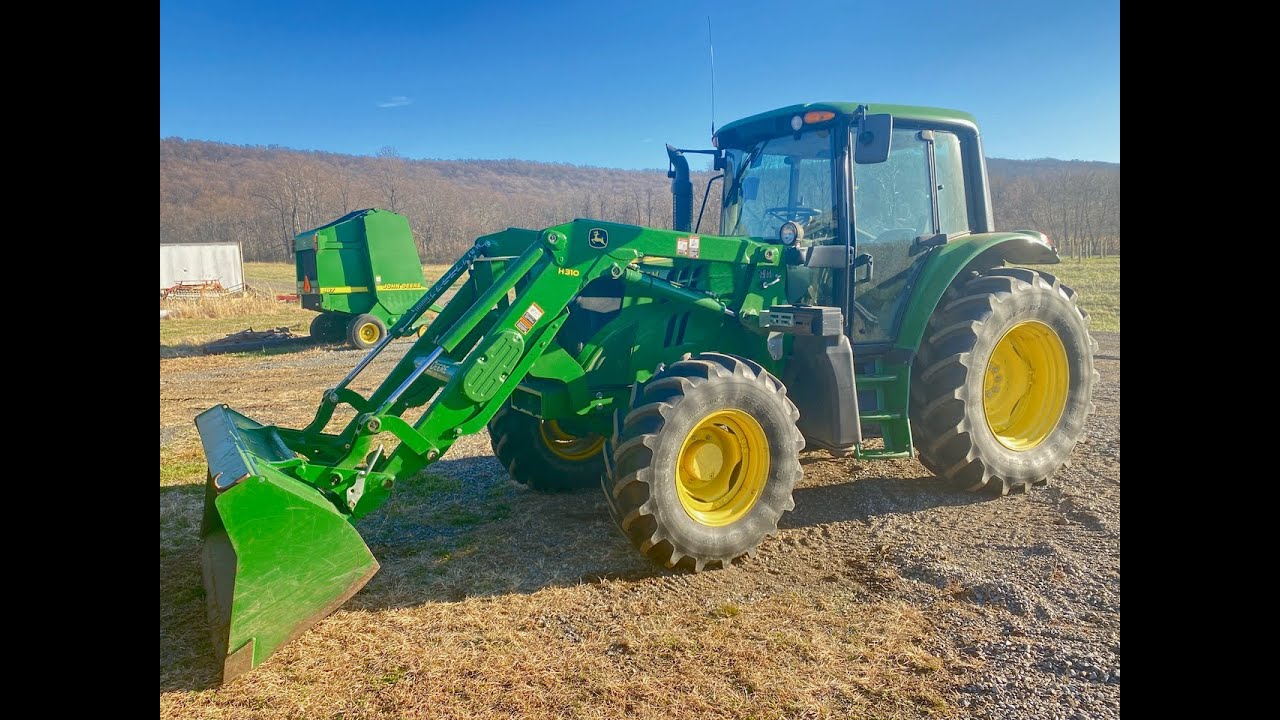 2014 John Deere 6115M 4WD Tractor w/H310 Loader - Auction 1/29/2022
