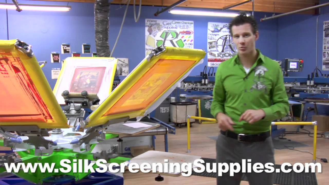 60 Sec Tips, Screen Printing Press Options for Silk Screening
