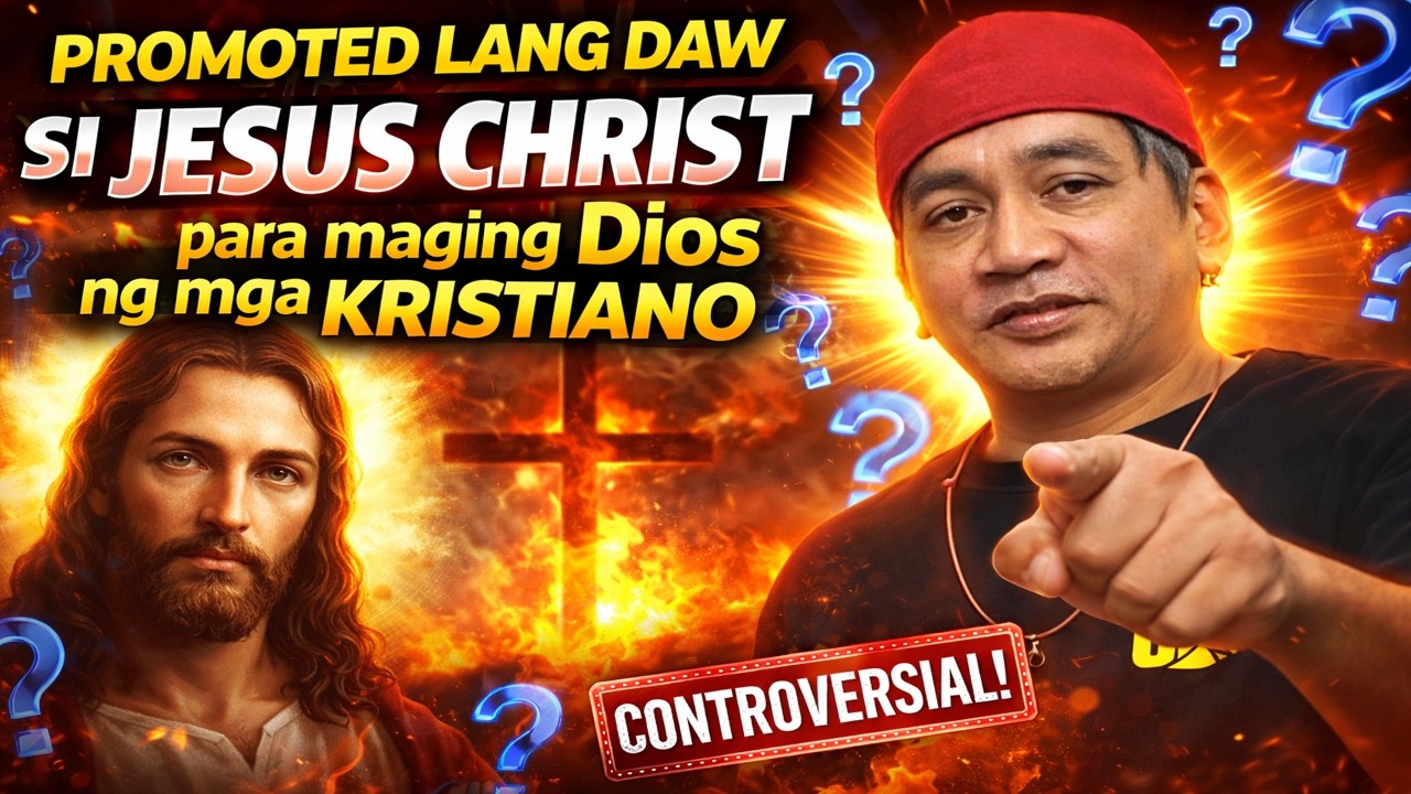 Promoted lang si Jesus na maging DIYOS ng mga Kristiano? Ayon kay C-jun Neri 