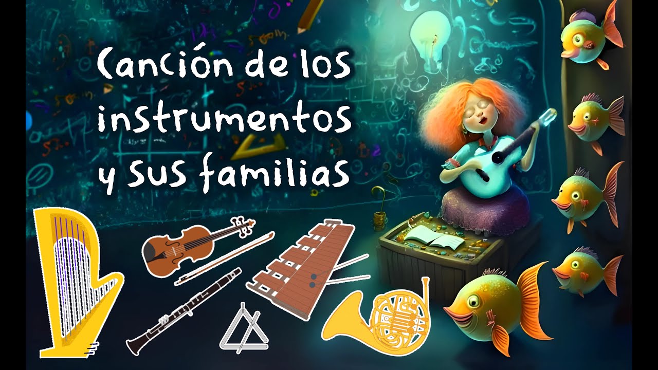 Cancion de los instrumentos y sus familias