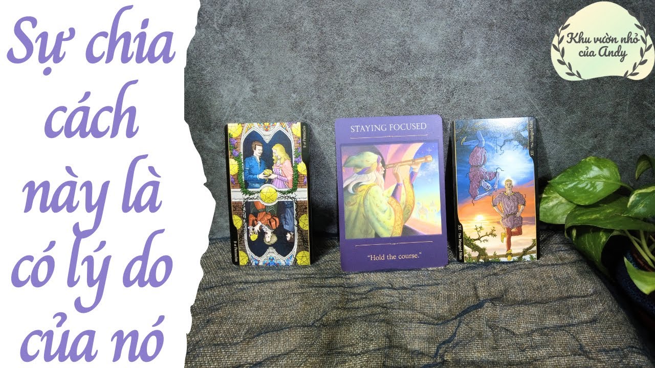 Sự chia cách này là có lý do của nó {MQH tạm ngưng/đã kết thúc} | Chọn 1 tụ bài | Xem tarot