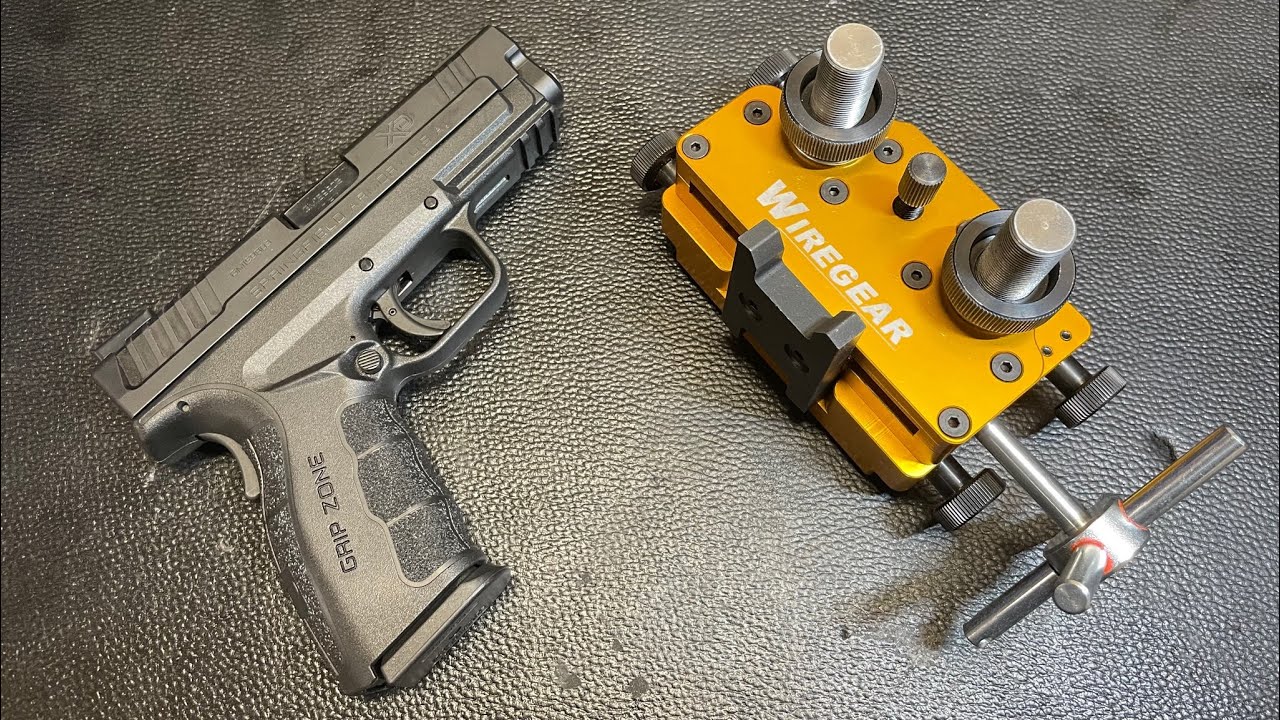 XD mod2 Sight install using Wiregear sight tool