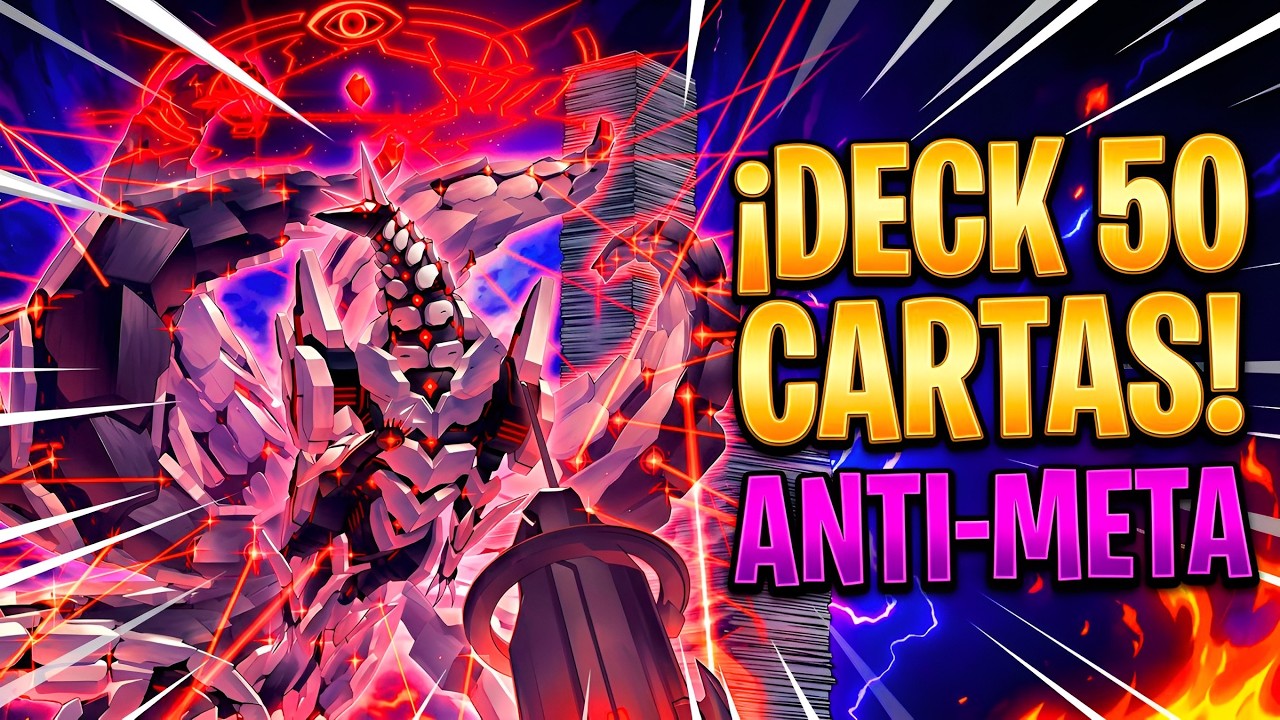 ¡DECK ANTIMETA de 50 CARTAS! 🔥 | Yu-Gi-Oh!