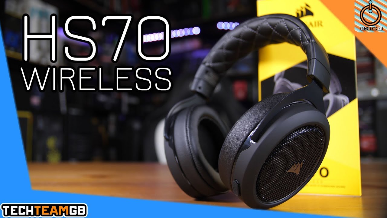 Corsair HS70 Wireless Gaming Headset Review
