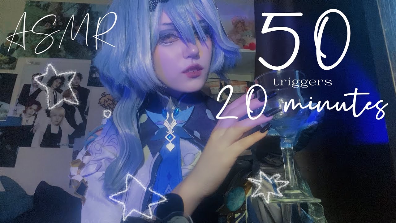 [ASMR lo-fi] 50 TRIGGERS in 20 minutes with EULA | no talking 
