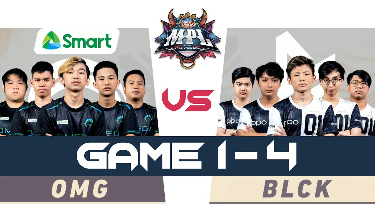 OMG VS BLCK - LOWER BRACKET FINAL | GAME 1-4 | MPL PH PLAYOFFS