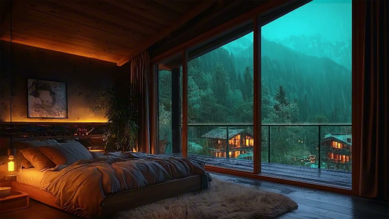 DEEP SLEEP INSTANTLY – Healing Sleep Music | Rain Sounds for Anxiety Relief
