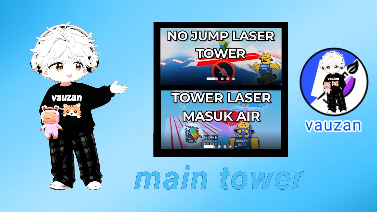 No jump laser tower & tower laser masuk air - @doncelg24 | Roblox Indonesia | #roblox #robloxvideo