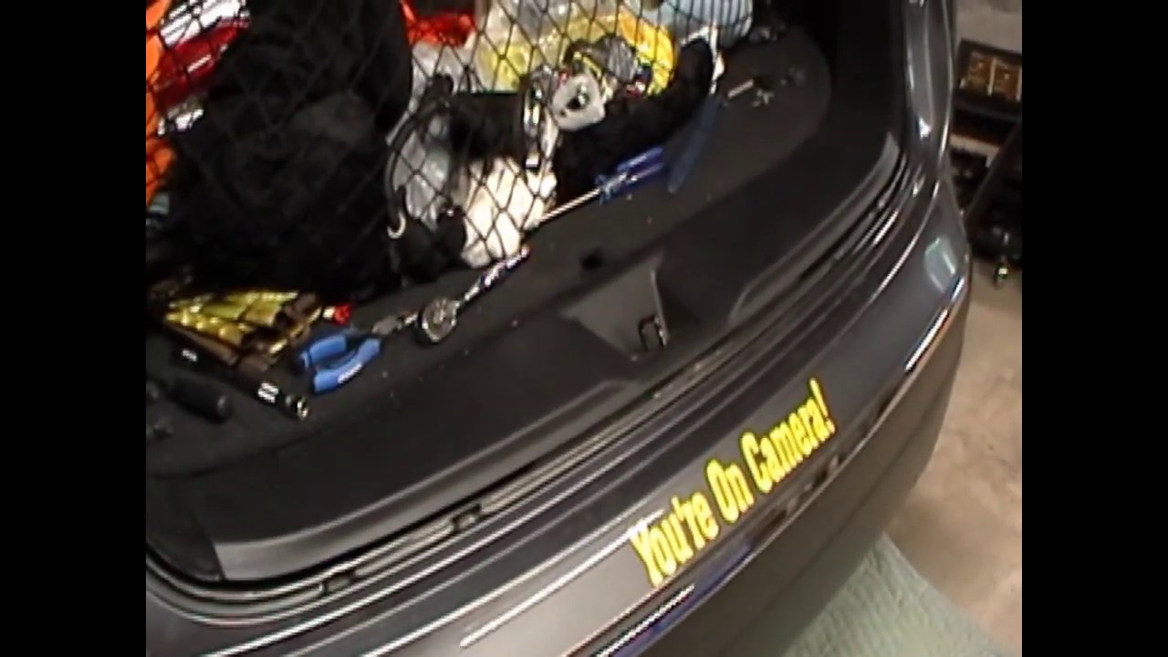 3rd Gen Murano Rear Bumper Removal