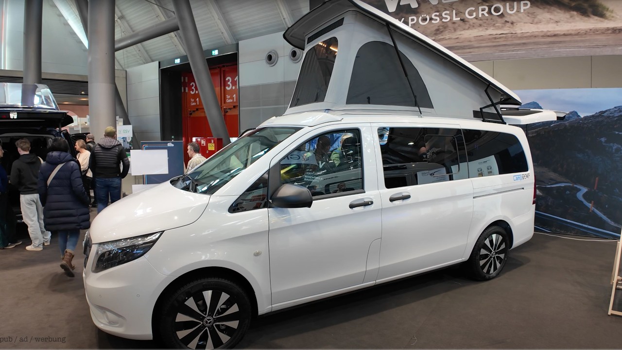 65.999 € XL WOHNMOBIL MERCEDES PÖSSL CAMPSTAR PLUS DRIVE für 7 Personen