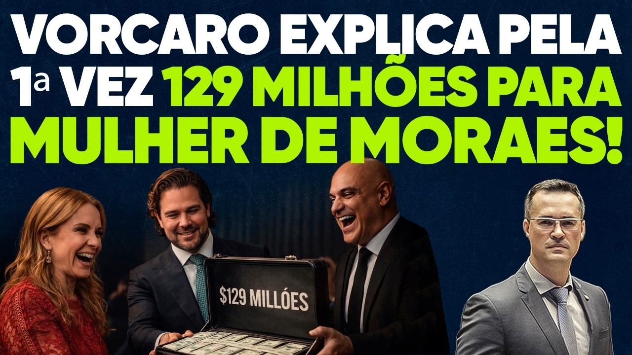 Vorcaro explica pela 1&ordf; vez R$ 129 MILH&Otilde;ES para mulher de Moraes!