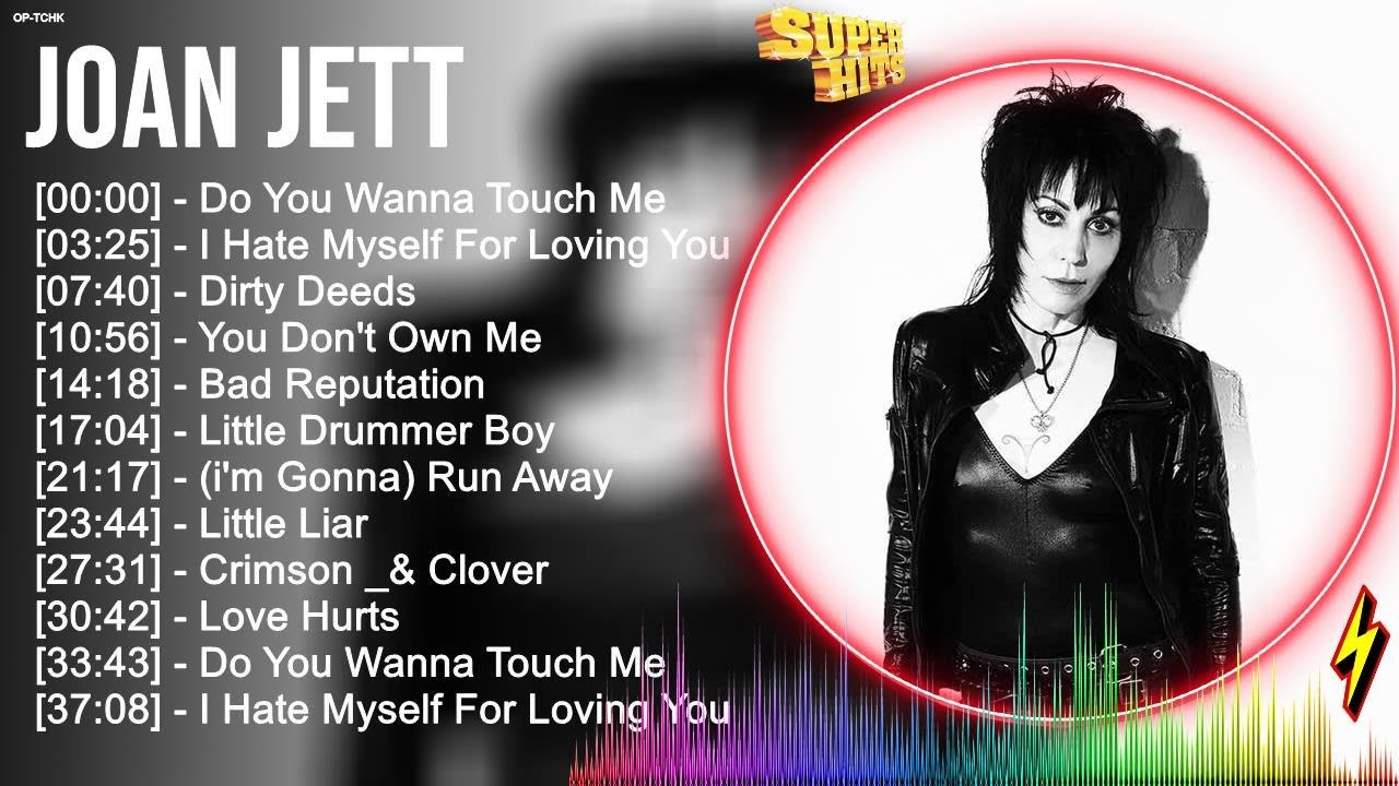 J o a n J e t t Greatest Hits 80s 90s Playlist - Best Classic Rock Songs Collection