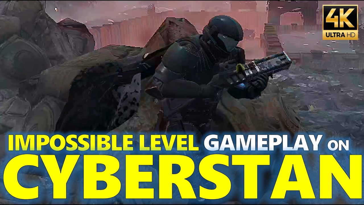 Helldivers 2 Vid90: Spartan X-divers jumping feet first into Cyberstan at Impossible Lvl difficulty