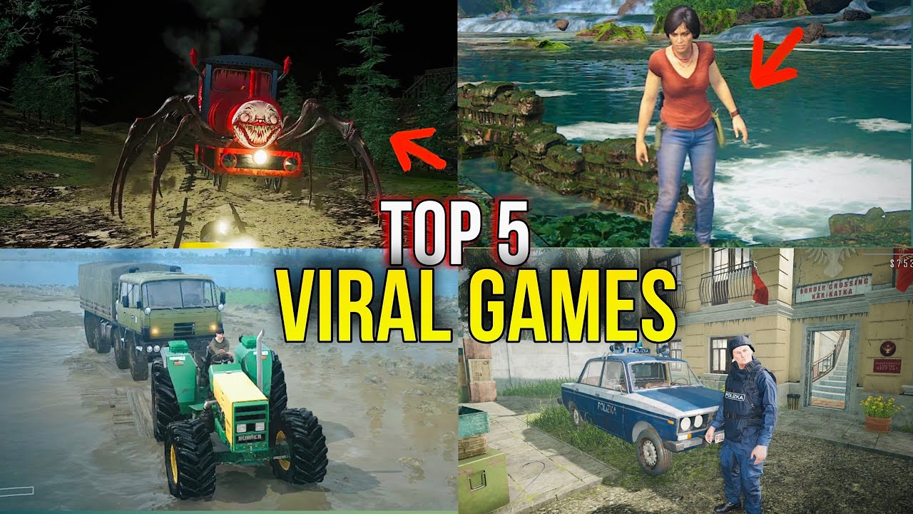 TOP 5 BEST VIRAL GAMES 2025 🔥 | WATCH THIS VIDEO ? ANDROID GAMES !