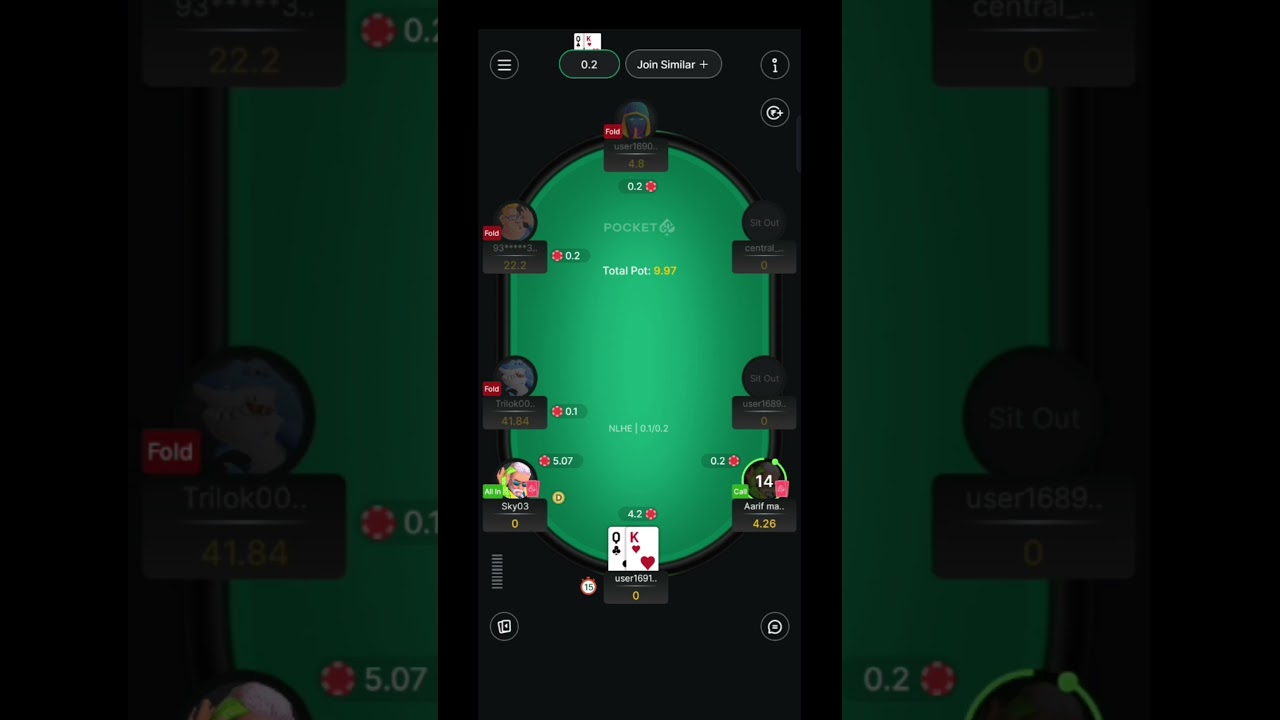 pocket 52 cashgame poker|how to play online poker|