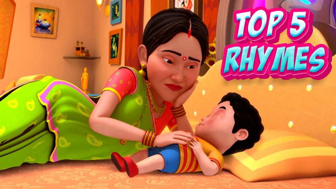 Top 5 English Nursery Rhymes | Best English Kids Songs | TMKOC English Rhymes #nurseryrhymes