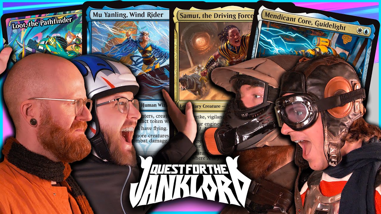 Aetherdrift Commander Gameplay | BUCKLE UP, BOOST GODS | Quest for the Janklord Magic: The Gathering