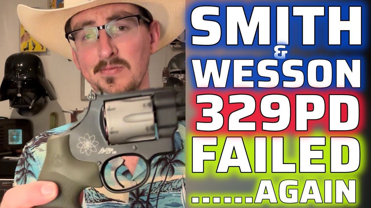 Smith & Wesson 329PD снова вышел из строя...