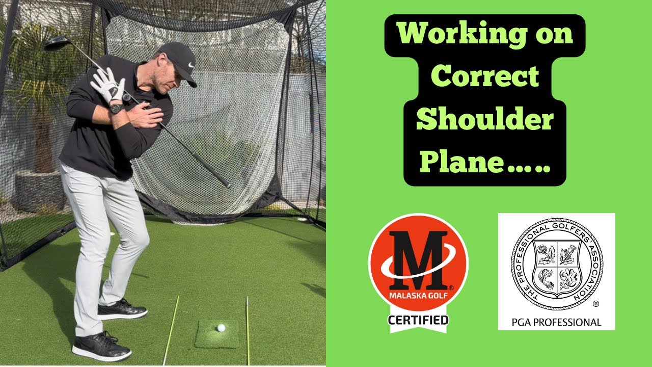 Mastering Correct Shoulder Plane in Golf: Essential Tips and Drills