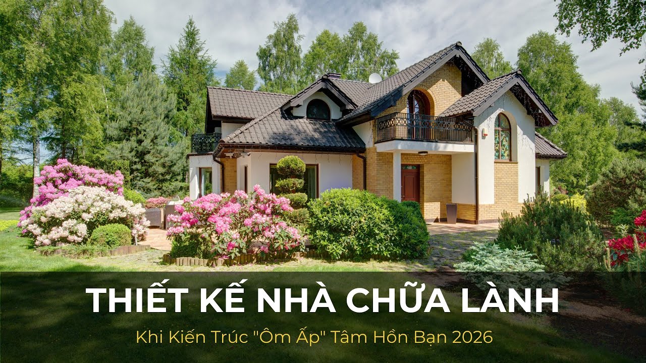 Thiết Kế Nhà Chữa Lành: Khi Kiến Trúc "Ôm Ấp" Tâm Hồn Bạn 2026