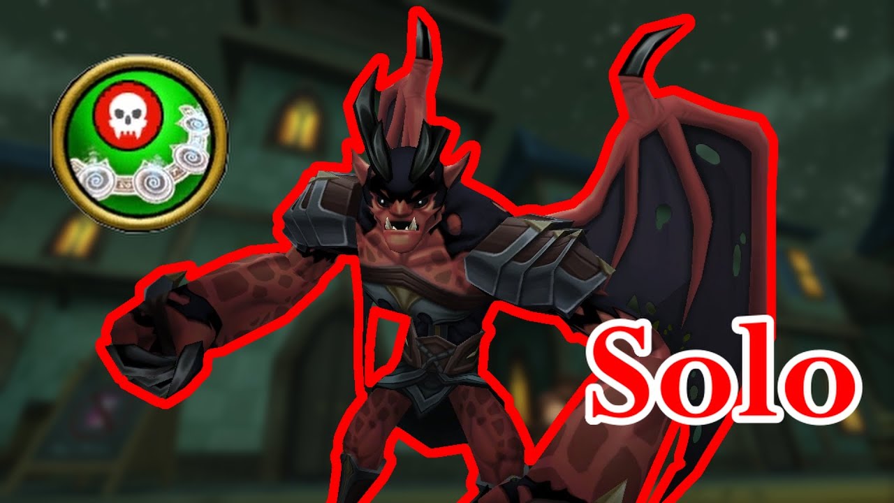Soloing the Commander Ahk'To Challenge Mode in Wizard101