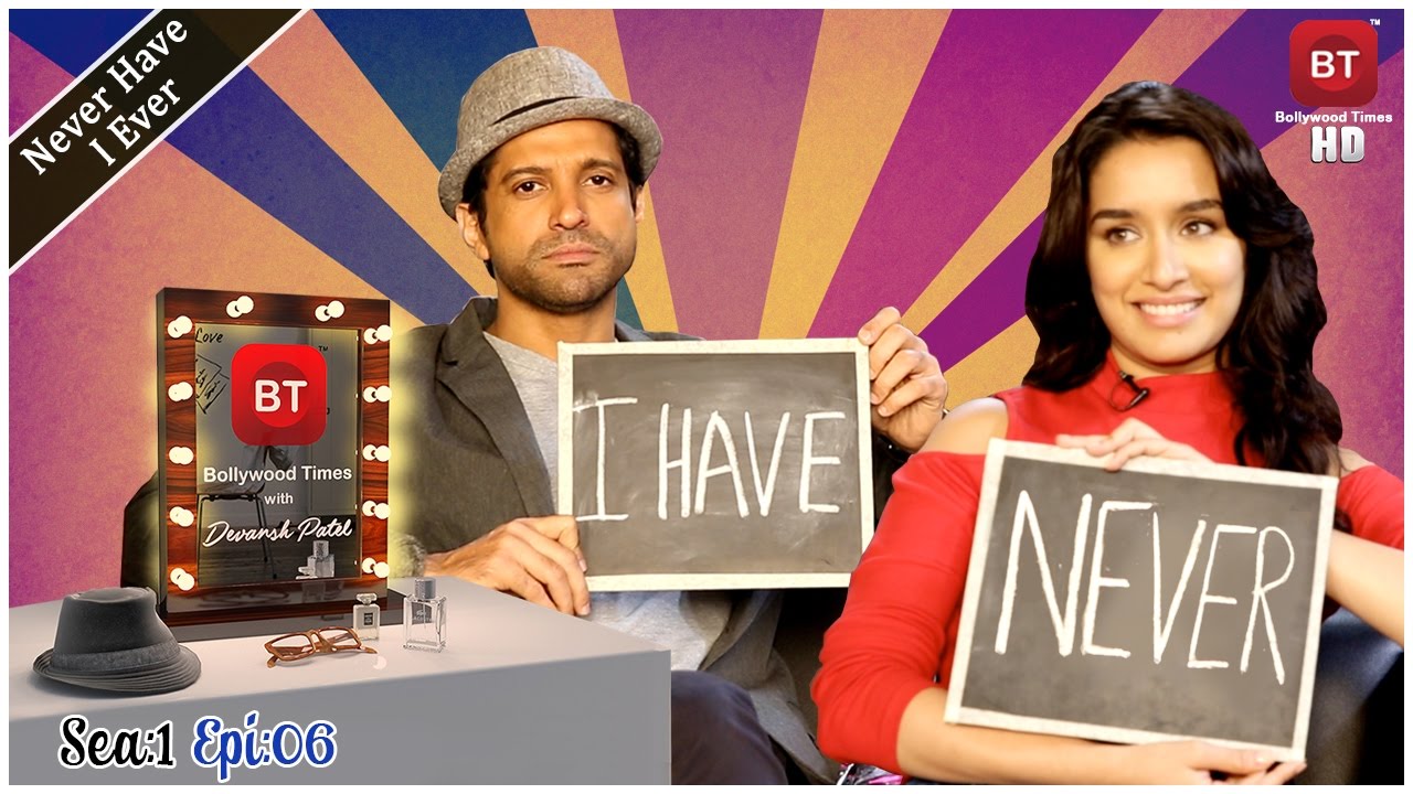 Farhan Akhtar & Shraddha Kapoor play Never Have I Ever with Devansh Patel Sea 1 Epi 6
