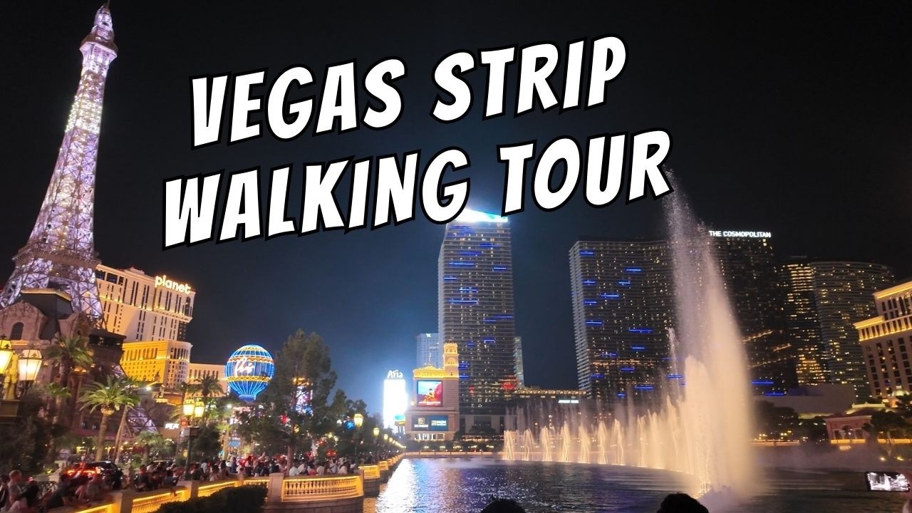 Wednesday Night Walk On The Las Vegas Strip Before It Gets Really Hot!
