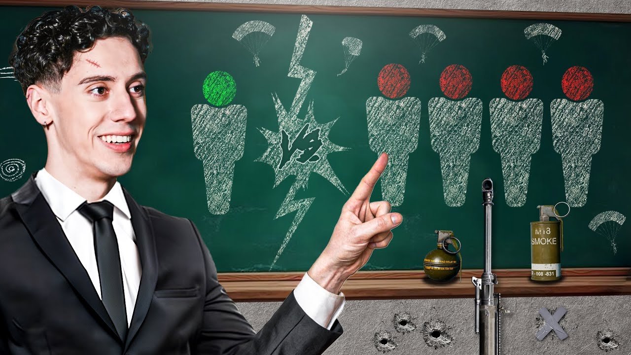 Самый ТАКТИЧЕСКИЙ игрок в режиме &laquo;Соло против Отрядов&raquo; в PUBG!