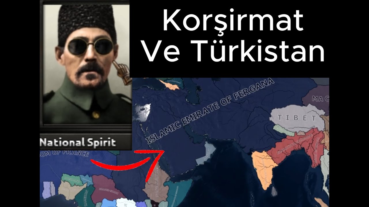 Türkistan nasıl OynanMAZ | Hoi4 Kaiserredux Türkistan