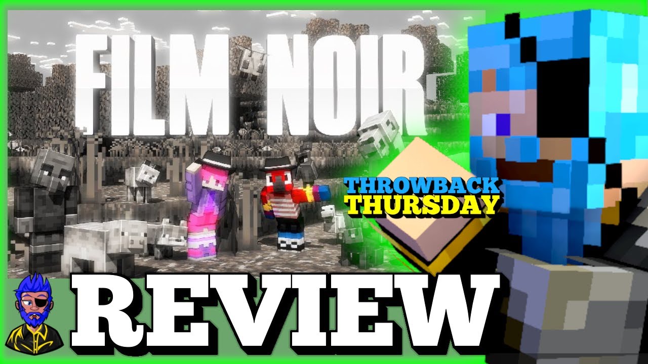 Film Noir Texture Pack Review &brvbar; Daz Man Minecraft Texture Pack Review &brvbar; Minecraft Bedrock
