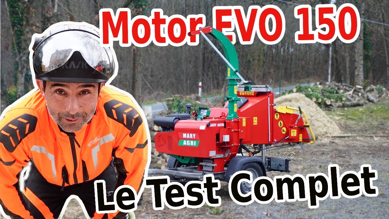 Motor EVO 150 - Le Broyeur de Branches Coup de Coeur 2022
