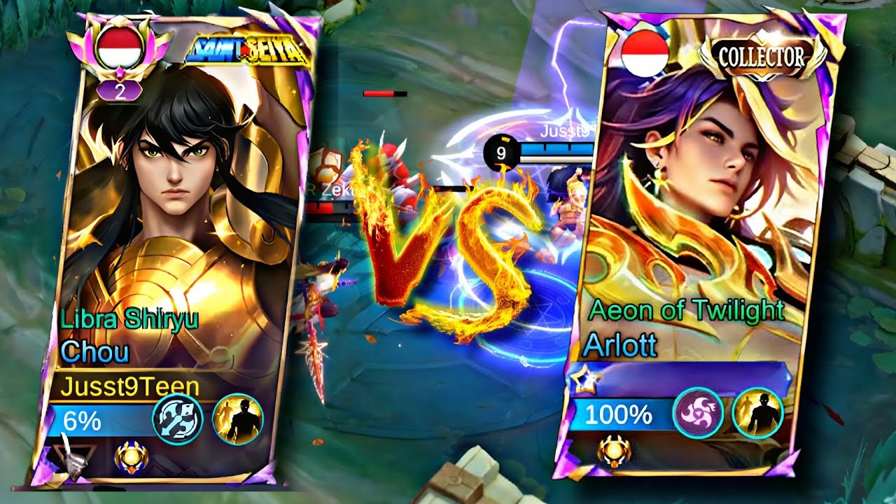 BY 1 | CHOU VS ARLOT #mlbb 